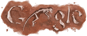 Missing Link Ida - Google logo Липсващото звено Ida